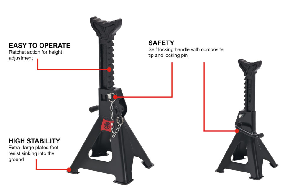 Chicago Pneumatic Jack Stands